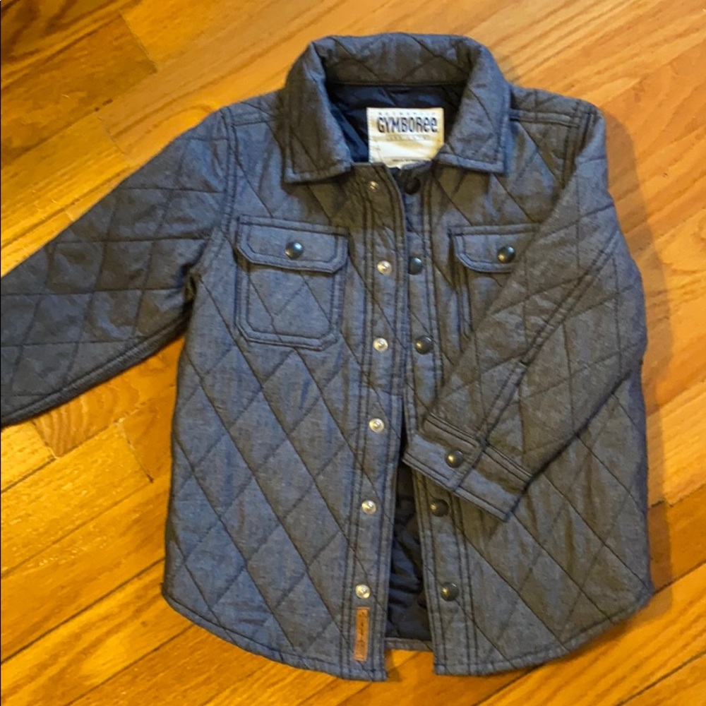 Gymboree quilted shirt/jacket